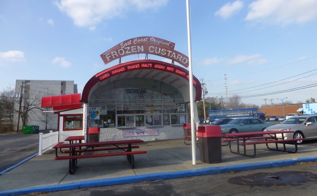 In the image I can see a place where we have some cars, poles, buildings, benches and a shed to...