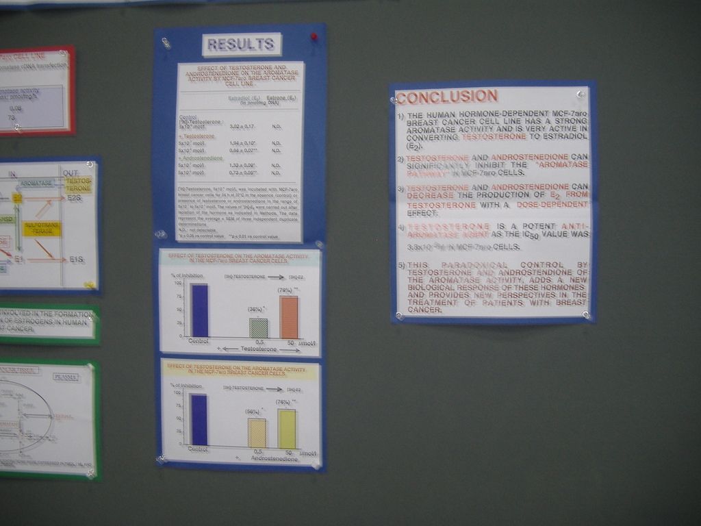 The image is of a notice board. There are few notes on the board.