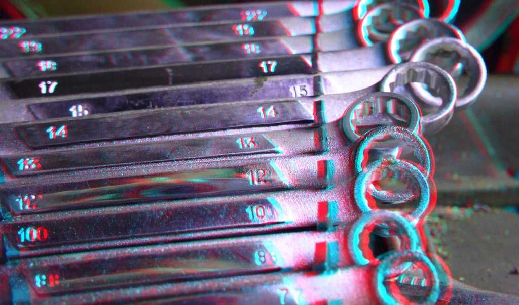 There are many spanners with numbers on that.