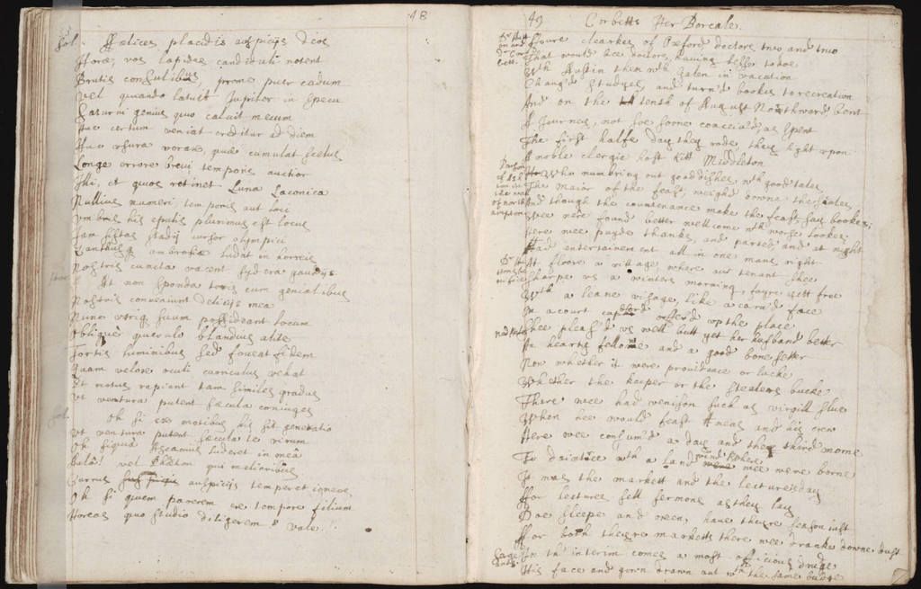 There is an open book on which something is written.