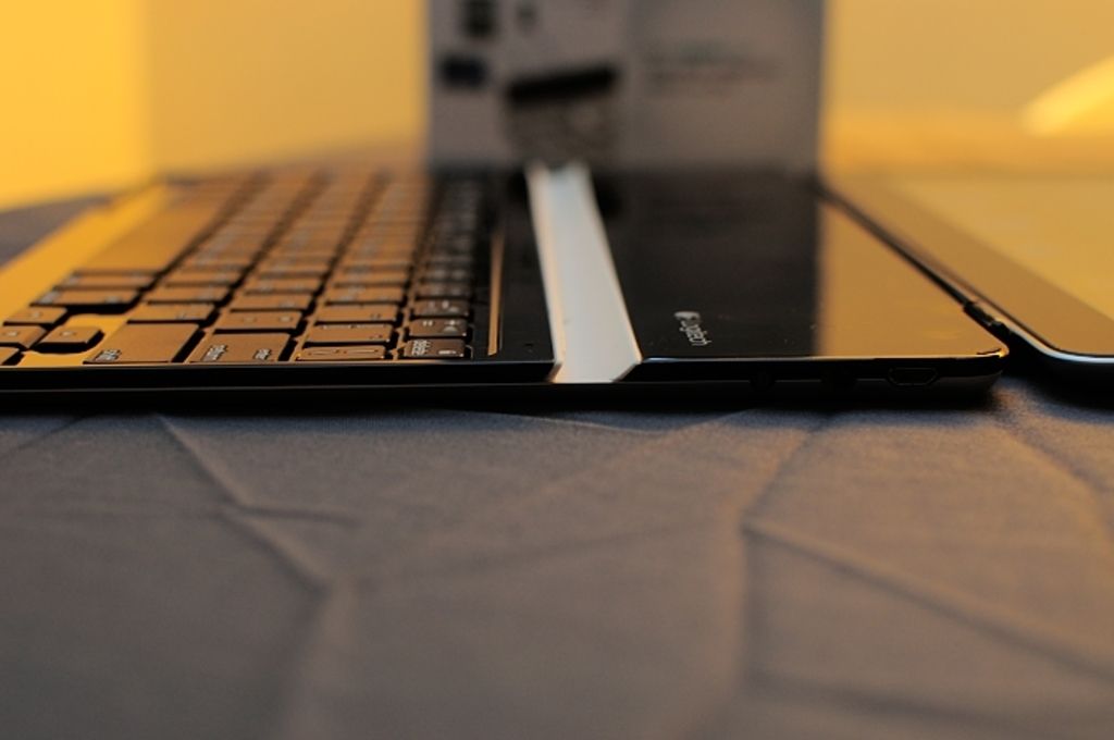 In this image there is a laptop.