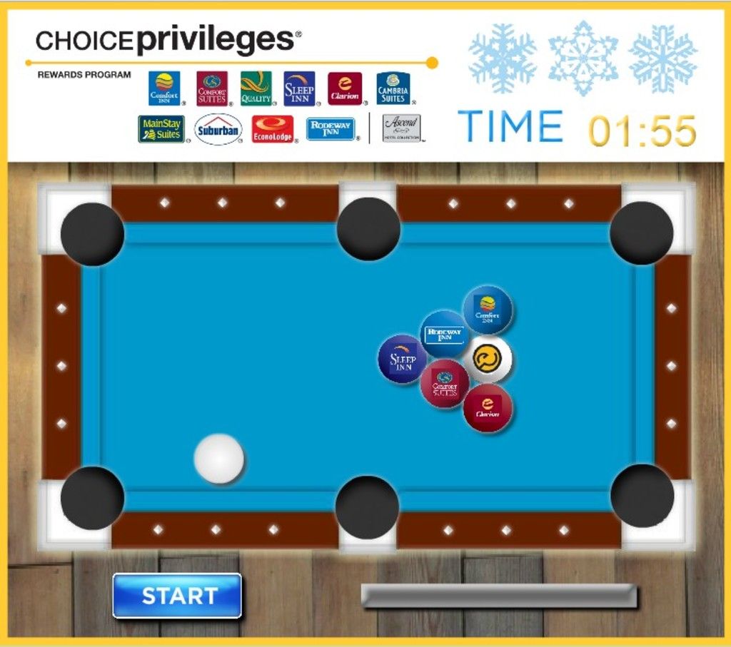 In this image we can see a game on the screen.