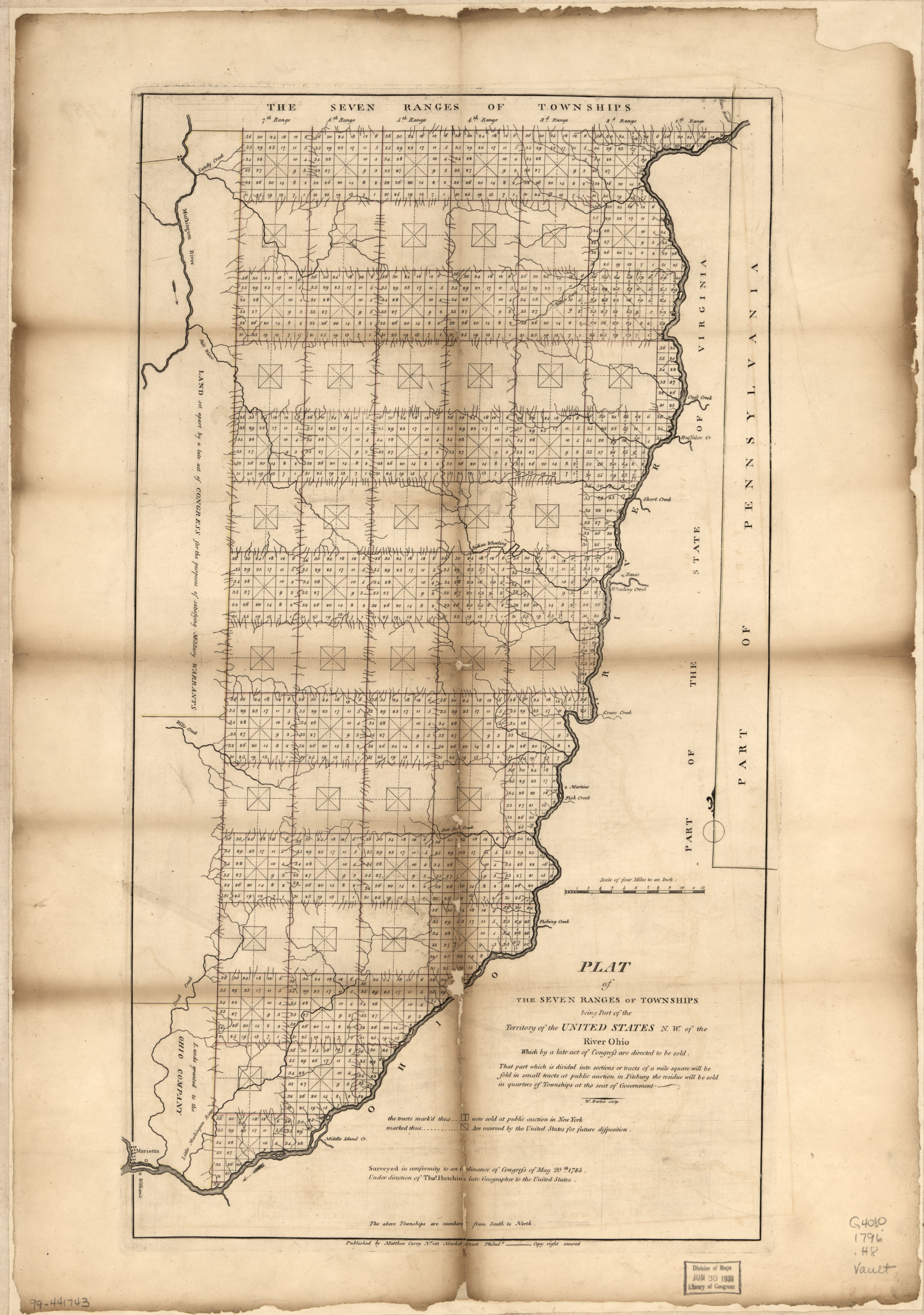 The image shows an old map of the state of Illinois on a piece of paper with text written on it....