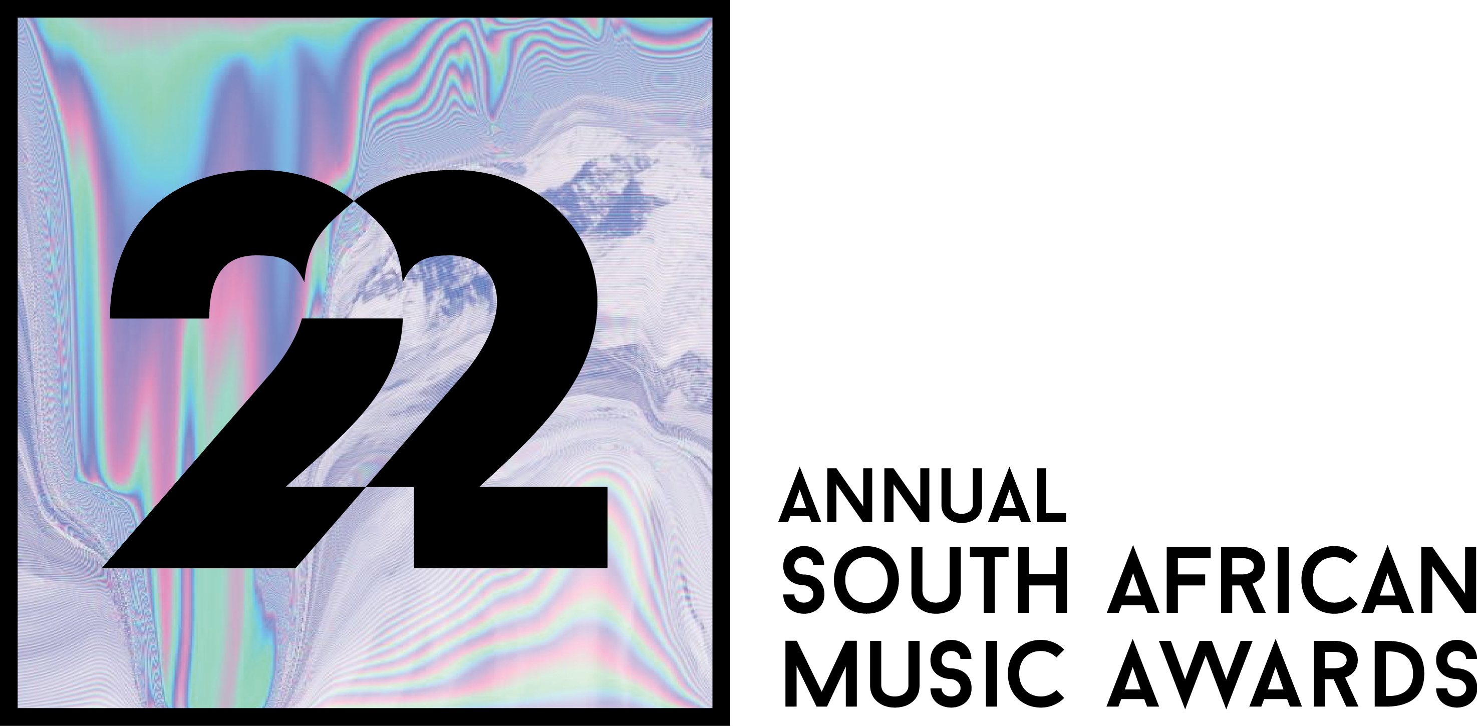 The image shows the 22nd Annual South African Music Awards logo on the left side, with the text...