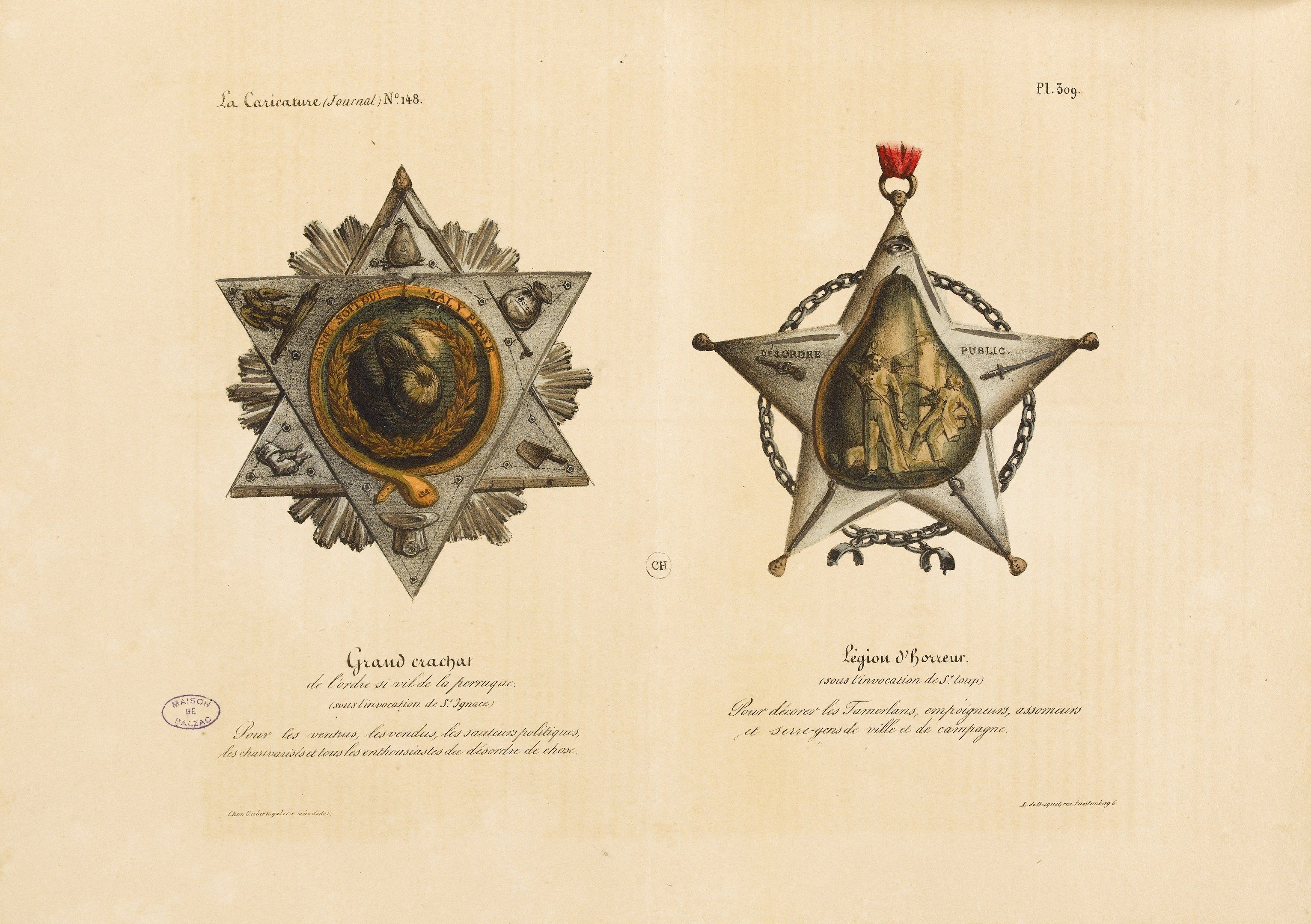 The image shows an open book with two medals on it, one of which is the Order of the Star of the...