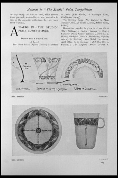 The image shows a black and white drawing of a cup and saucer with a design on it, surrounded by a...