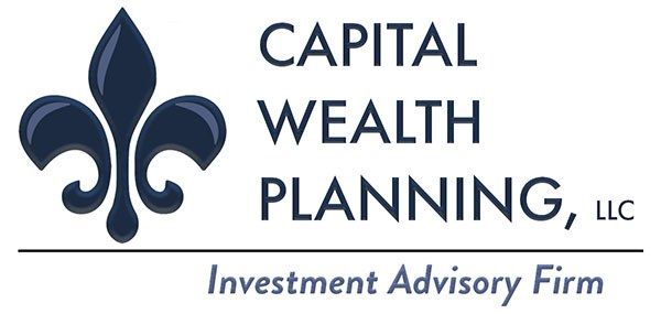 The image shows the logo of Capital Wealth Planning, LLC, an investment advisory firm. The logo...