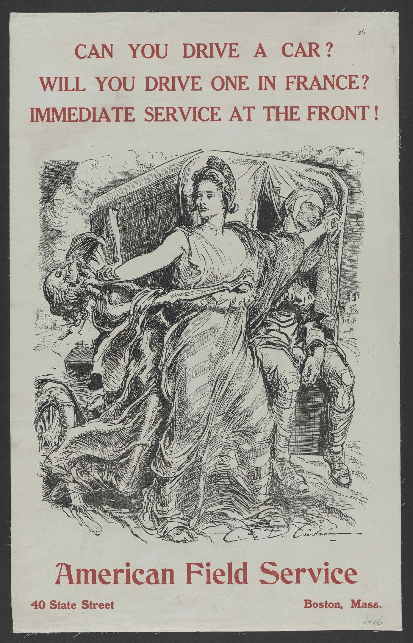 The image shows a poster with a black background featuring a woman and a man, with the text "Can...