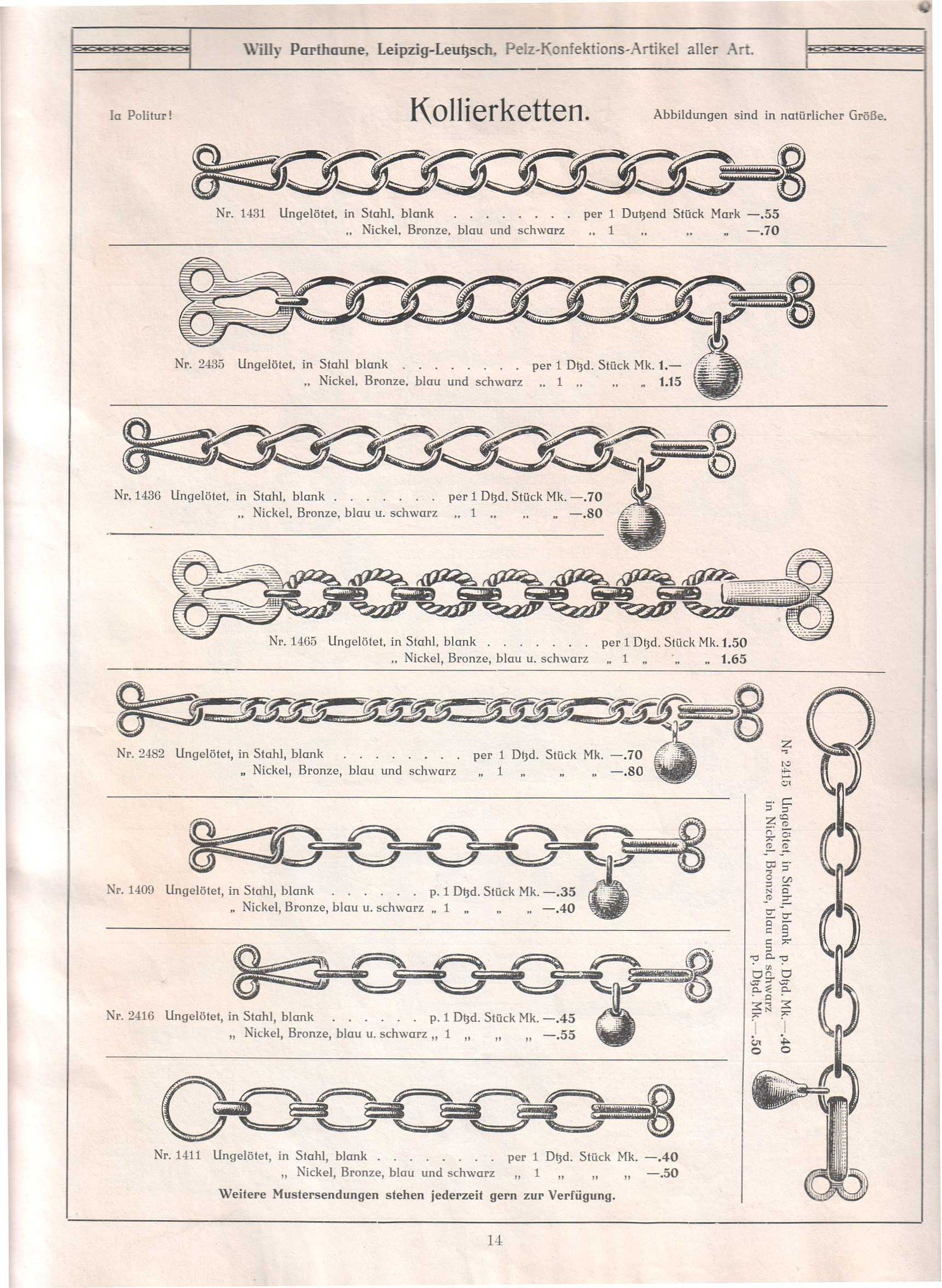 The image shows a page from a book with a drawing of a chain and a key, along with some text. The...