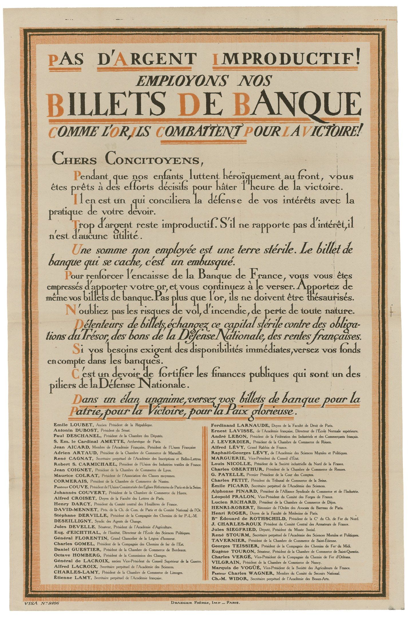 The image shows an old newspaper advertisement for a banque, with text written on it. The paper is...