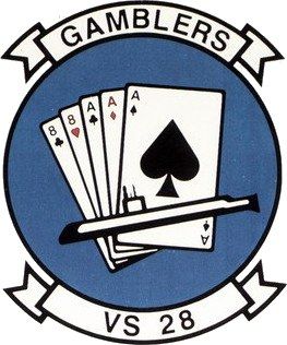 The image shows a blue and white logo with the words "Gamblers vs 28" written on it, along with a...