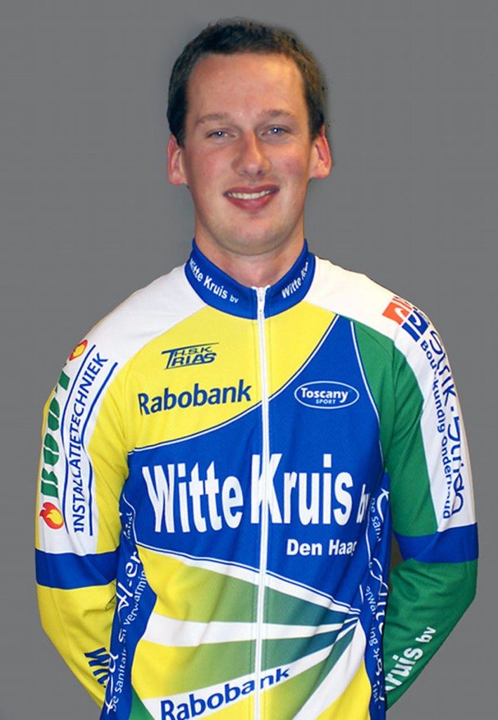 In the picture there is a sports player,he is posing for the photograph and on his shirt there are...