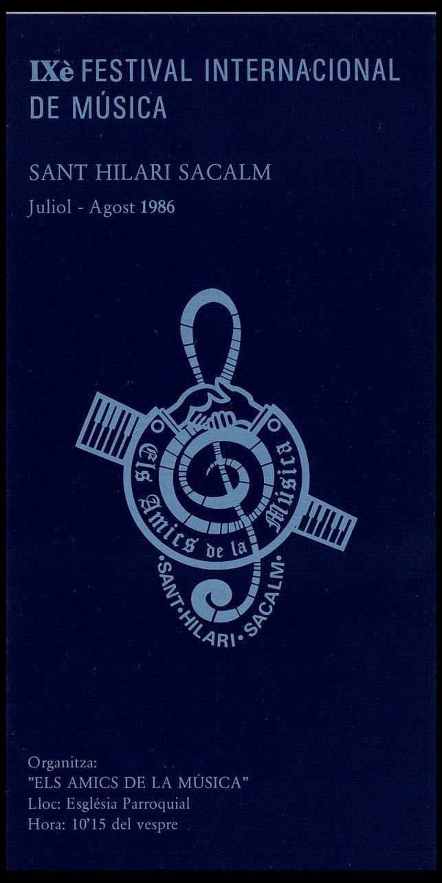 The image shows a poster for the Ixé Festival Internacional de Música, featuring a logo and text....