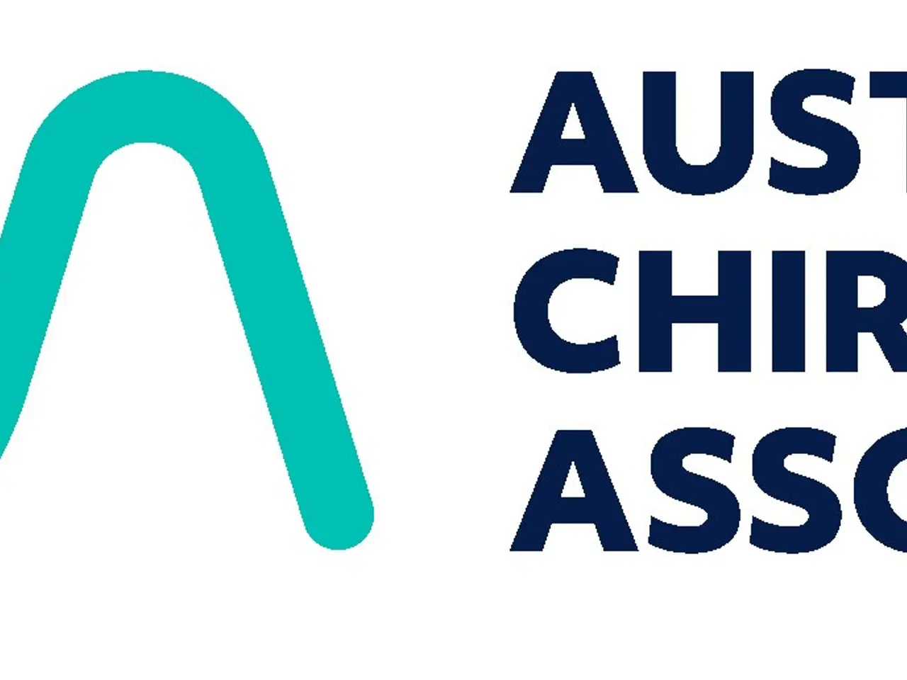 The image shows the logo of the Australian Chiropractors Association, which consists of a white...