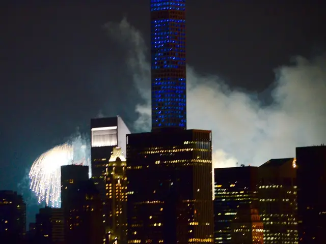 pyrotechnics detonate in Nevada, blazes ignite throughout Las Vegas during the holiday weekend.