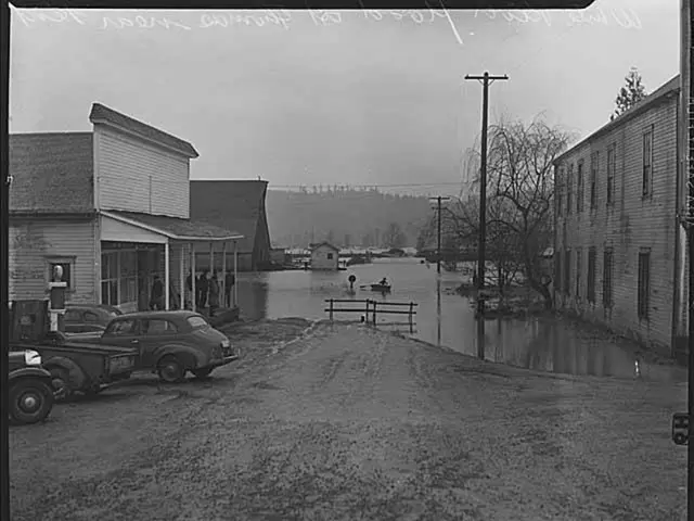Stranded cars in Potawatomi Casino's flooded parking garage are now accessible for retrieval by...