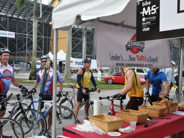 Authorities sold bicycles at an auction