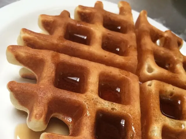 Waffles Infused with Apple and Cinnamon Flavors