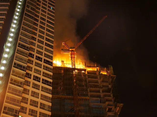 Fire on balcony inflicts significant destruction