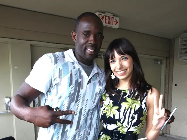 Olga Moreno and Agustín Ettiene in attendance at Gloria Camila's goodbye bash