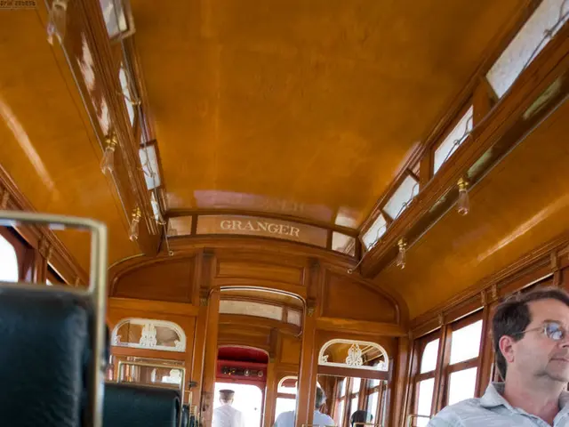 Smoker wearing head adorned with ash receptacles