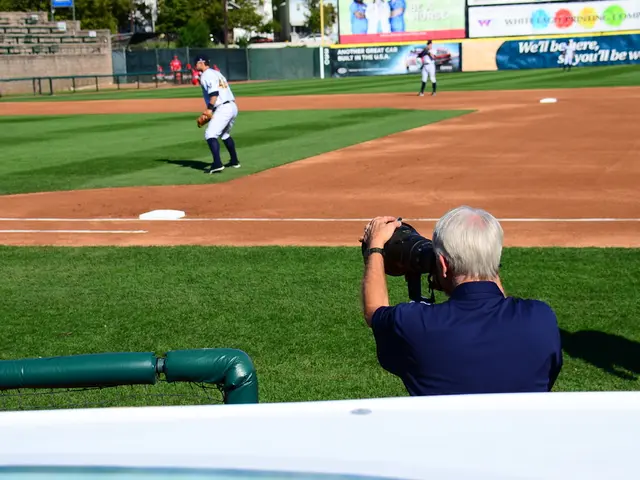 Television series Abbott Elementary is broadcasted live during a Phillies game at Citizens Bank...