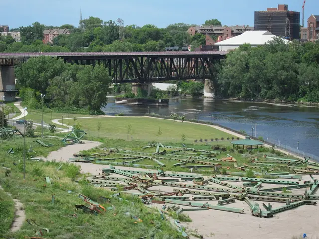 Scenic views of the Hudson River and George Washington Bridge are available at a historically...