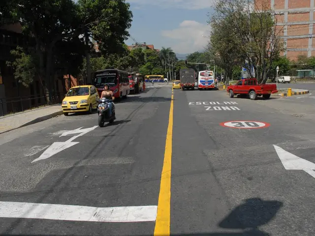 Unlawful traffic actions spotted by traffic management.