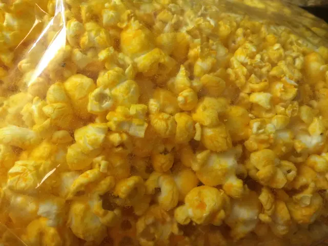 Perfectly Crisp Kettle Corn Prepared with Stir Crazy Kit