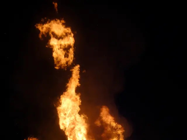 Basement caught fire for the second time.