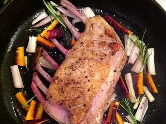 Embracing tranquility in cooking; captivated by the new 'coastal calm' cookware line, touting...