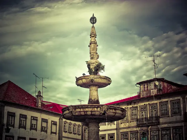 Visitors can manipulate City Hall's fountains through the 'Water Orchestra' experience, channeling...