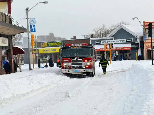 Road block in entirety on Fronhofstrasse, Hürth-Fischenich