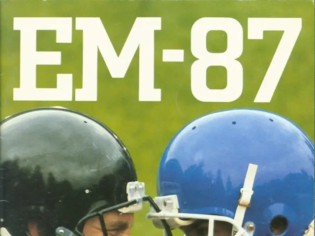 The image shows a book with a picture of two football players wearing helmets on the cover. The...