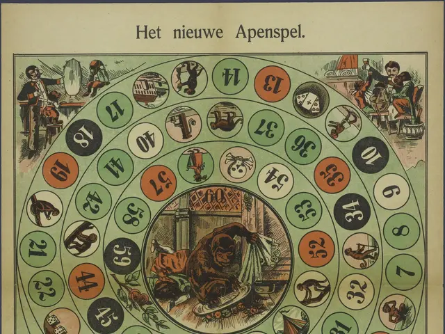 The image shows an old book with a picture of a wheel of fortune on it. The wheel is circular in...
