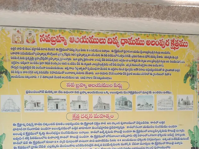 The image shows a sign on the side of a building in Sri Lanka, with text and pictures on it. At the...