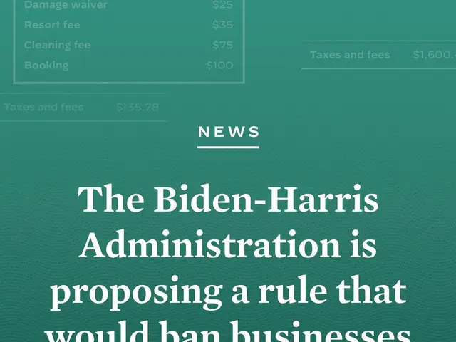 The image shows a poster with the text "The Biden-Harris Administration is Proposing a Rule That...