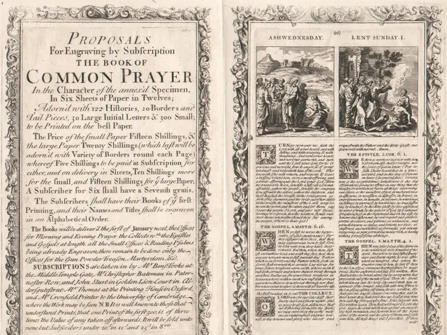 The image shows an open book with a picture of a group of people on it. The book is titled...