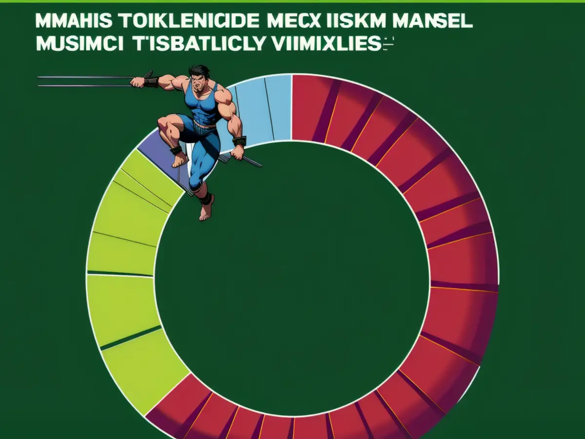 User requests a description of an image: A significant majority of Ukrainians believe that lotteries are equally risky as sports wagering and online gambling, and consequently, they should be subjected to the same taxation rates.