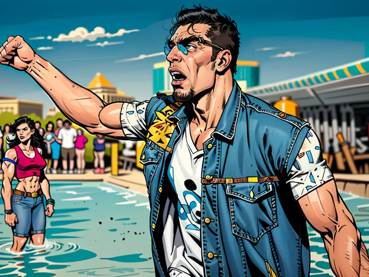 Casino.org Guide to the Biggest Bowl Parties in Las Vegas Rob Gronkowski at the 2023 Gronk Beach event.