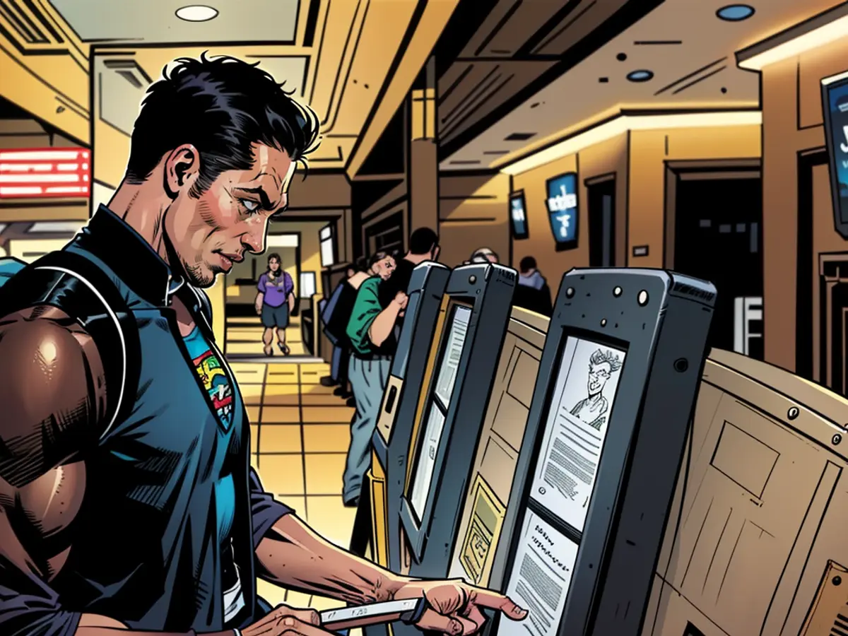 Guests can check in to LINQ without human assistance.