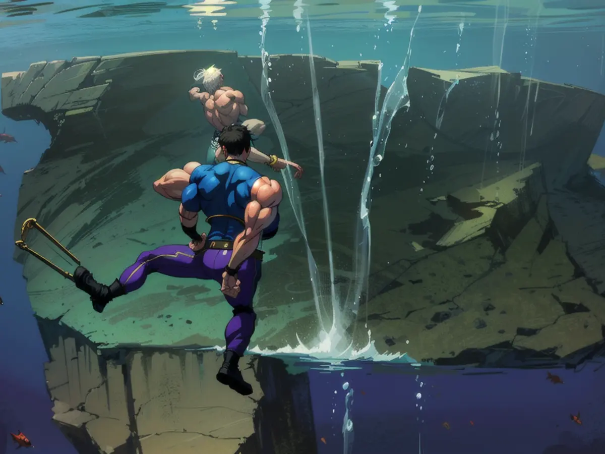 In August 1998, this large fragment was successfully recovered.