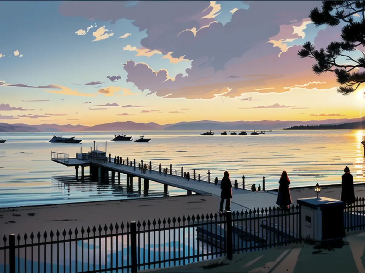 Pay just $76 million to purchase this home and get a private beach with a private dock for free!
