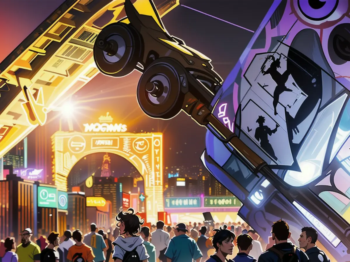 The price of attending EDC Music Festival in Las Vegas could potentially exceed the expectations of certain attendees. How did this guy get to park so close? And does he have any room to take anyone back to the Strip?
