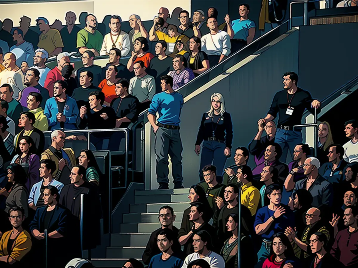 During Golan's appearance in the semi-final, security measures were also stepped up in the hall