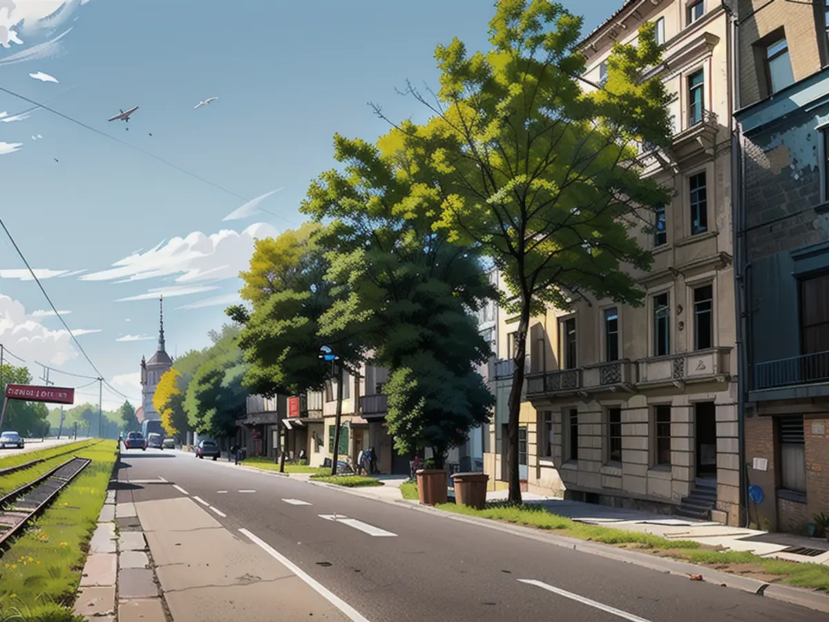 The disaster happened in this house in Halle's Paulusviertel district