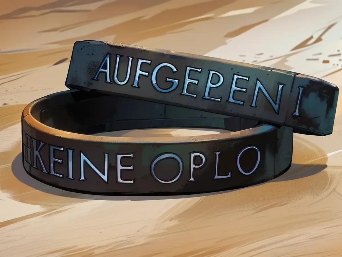 Bracelets with the inscription 