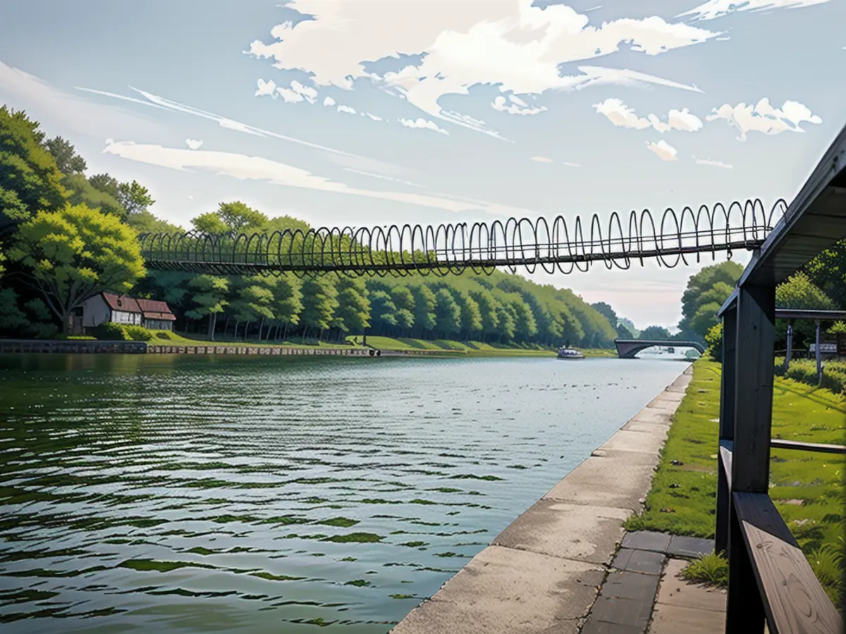 This is where the father dumped the body of his young daughter (3) in the Rhine-Herne Canal