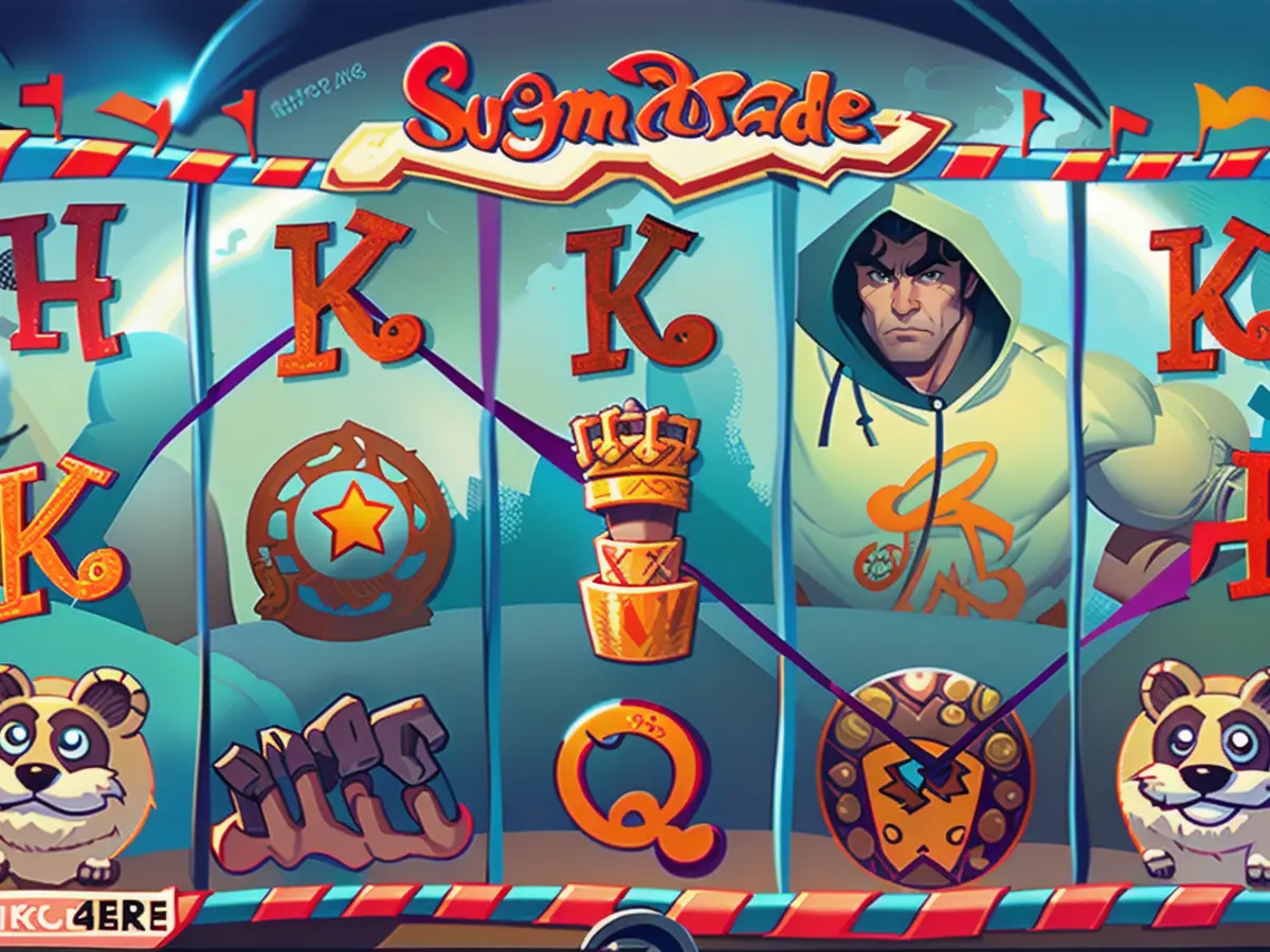 New Sugar Parade Slot: Main screen display