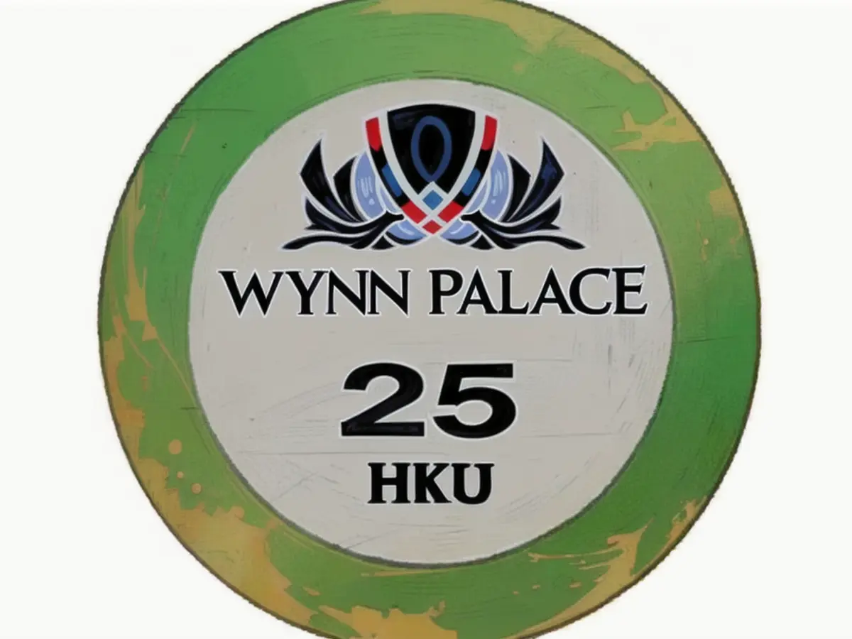 Wynn Palace Gambling Chip Values at HKD 25 The Wynn Palace uses unique tokens (